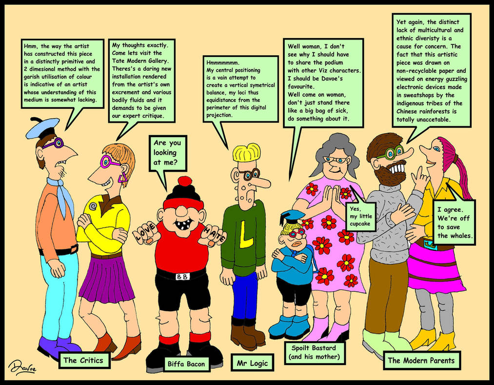 Viz Comic: My top 5 characters by Davoe