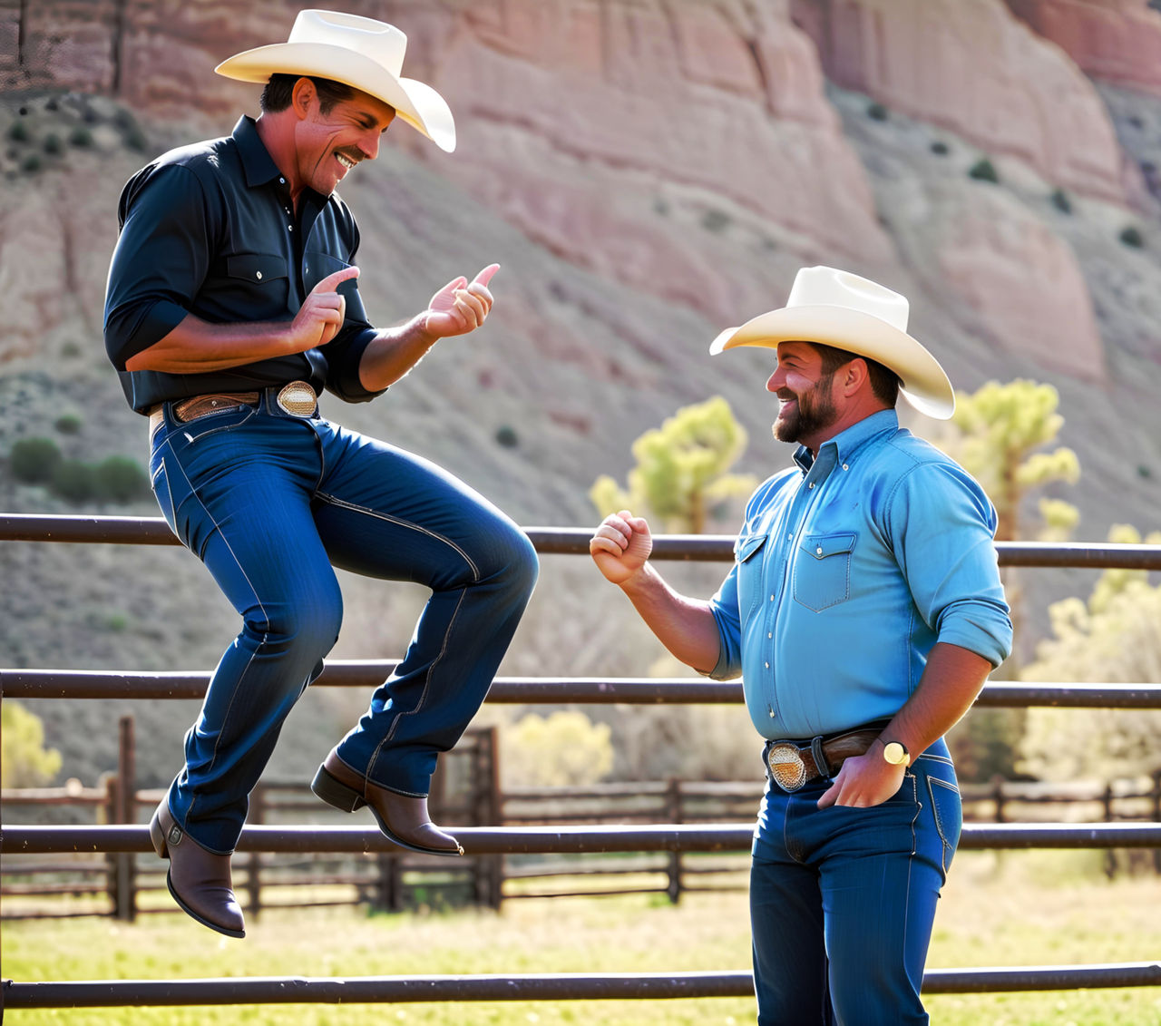 Dude Ranch Negotiations by StoneCrooze on DeviantArt