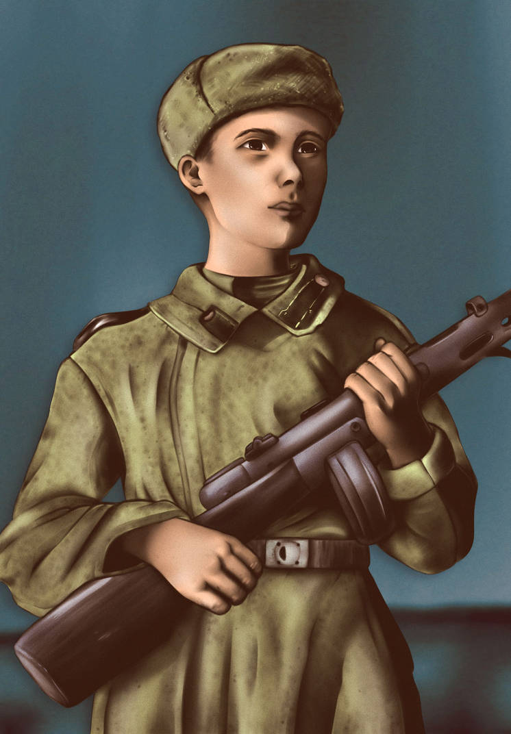 Russian Soldier - Colored Version