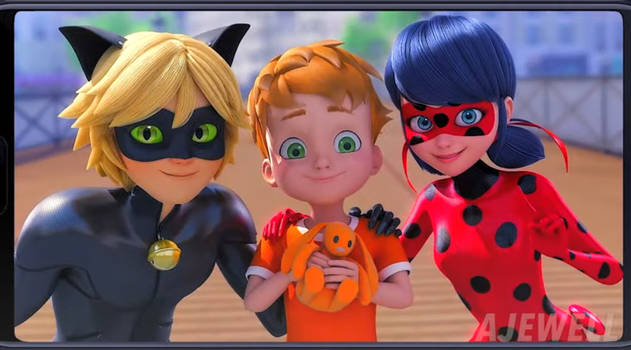 Ladybug and Cat Noir