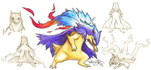 Mega Typhlosion idea