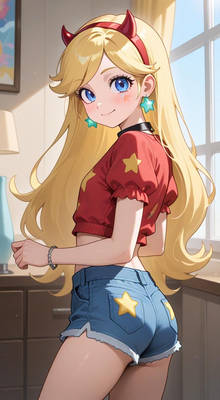 Star Butterfly in Kitchen V2 (Anime)