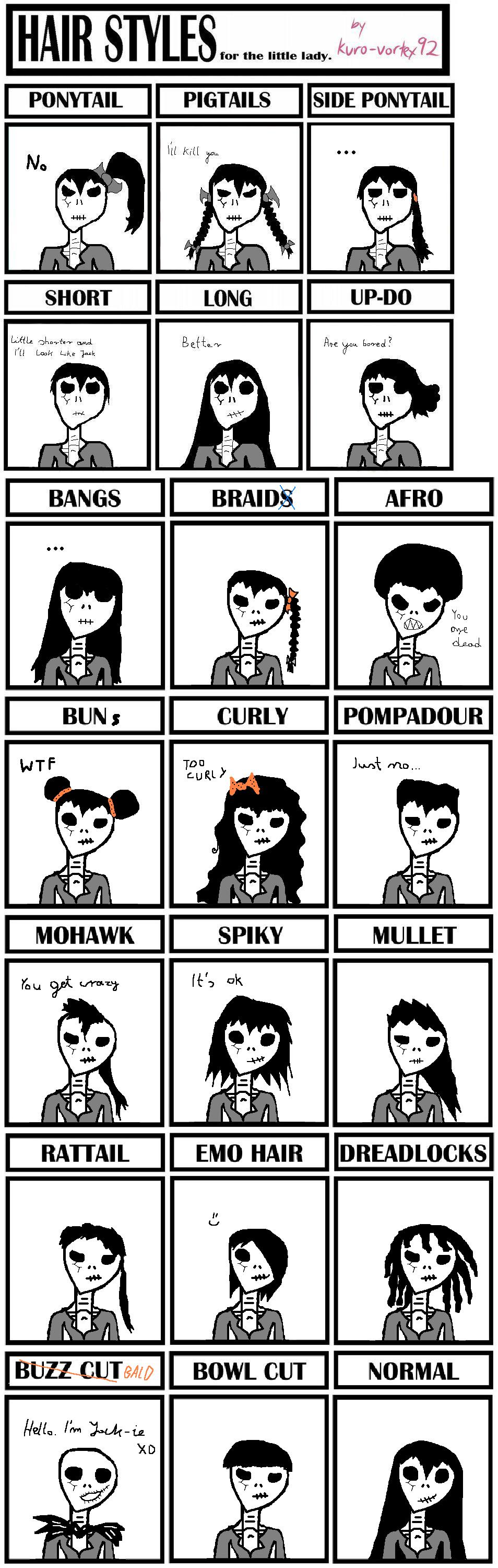 OC Hair Styles Meme