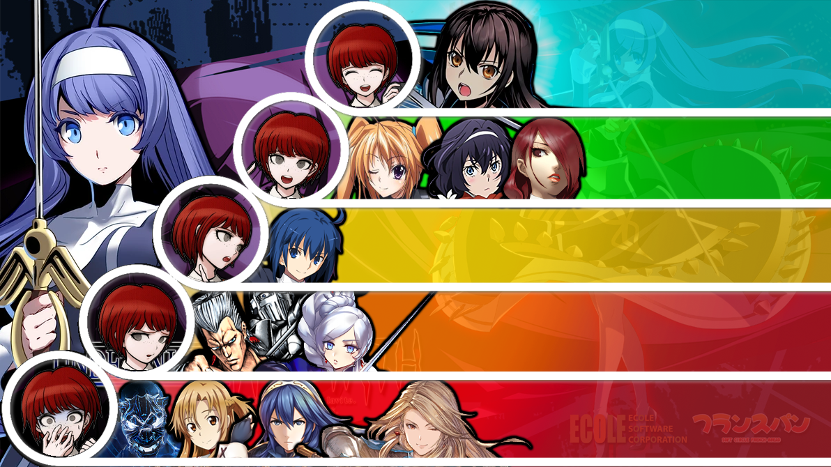 Orie Characters Orie Match-Up Tier List by 5trangeFate on DeviantArt