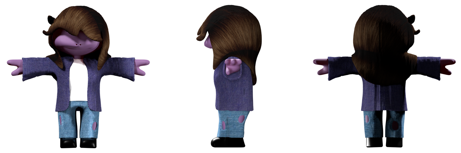 Susie From Delta Rune - 3D Blender Model