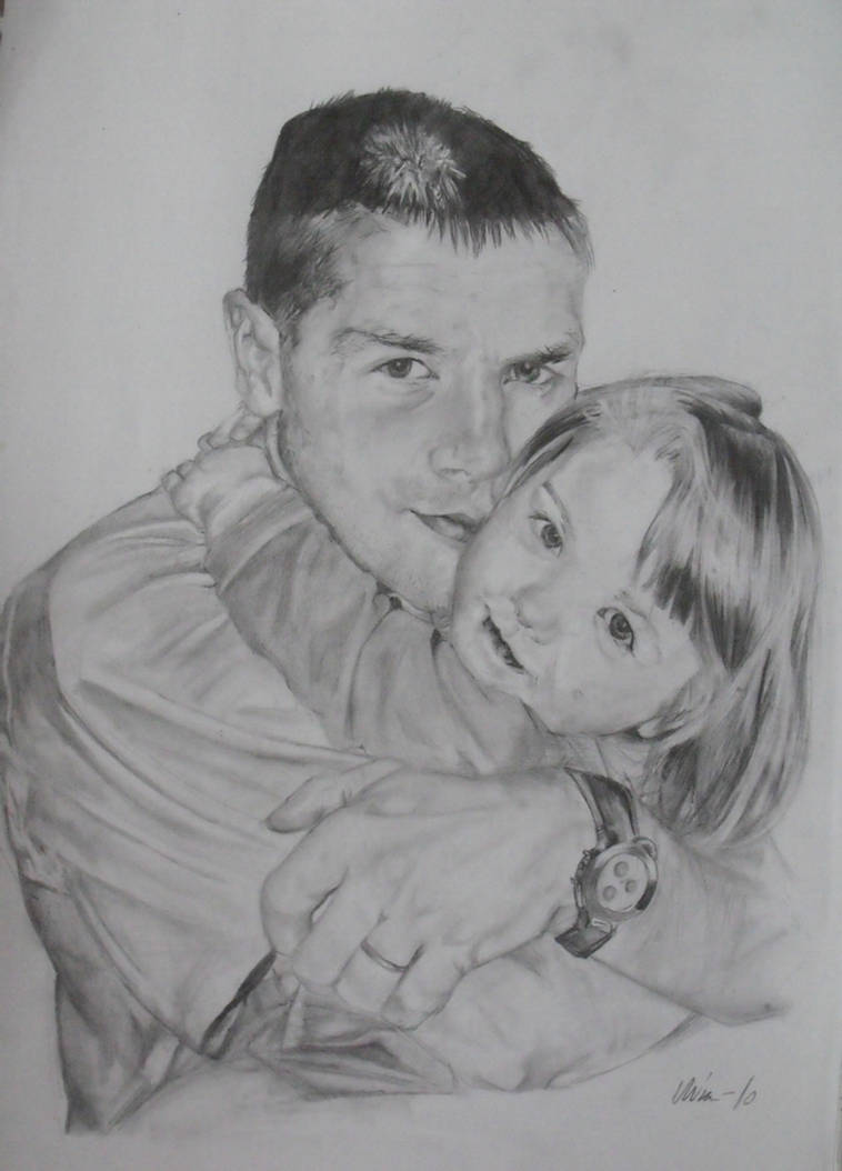 Father and daughter by ShinyChocolate on DeviantArt