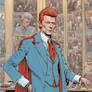 Graphic Novel about David Bowie life in style of J