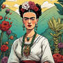 Graphic Novel about life of Frida Kahlo