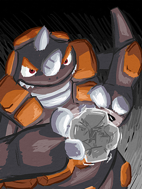 Rhyperior used Rock Wrecker