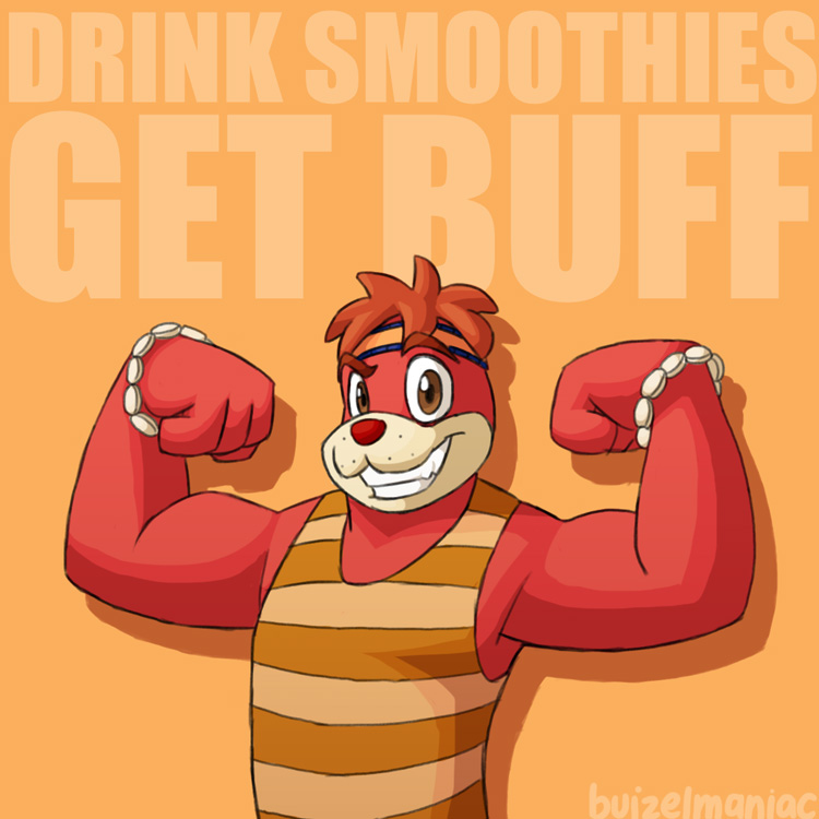 Drink Smoothies, Get BUFF