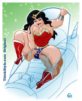 BBW Wonder Woman - STUCK