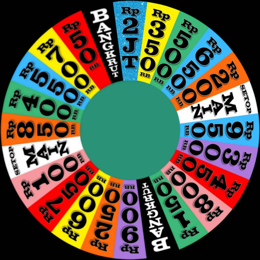 Bonus Wheel Layout Indonesia Wheel of Fortune Wheel Layout (2nd ver.) by RafliFitrah on ...
