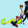 Black Hat, Dr Flug, and Demencia (villainous