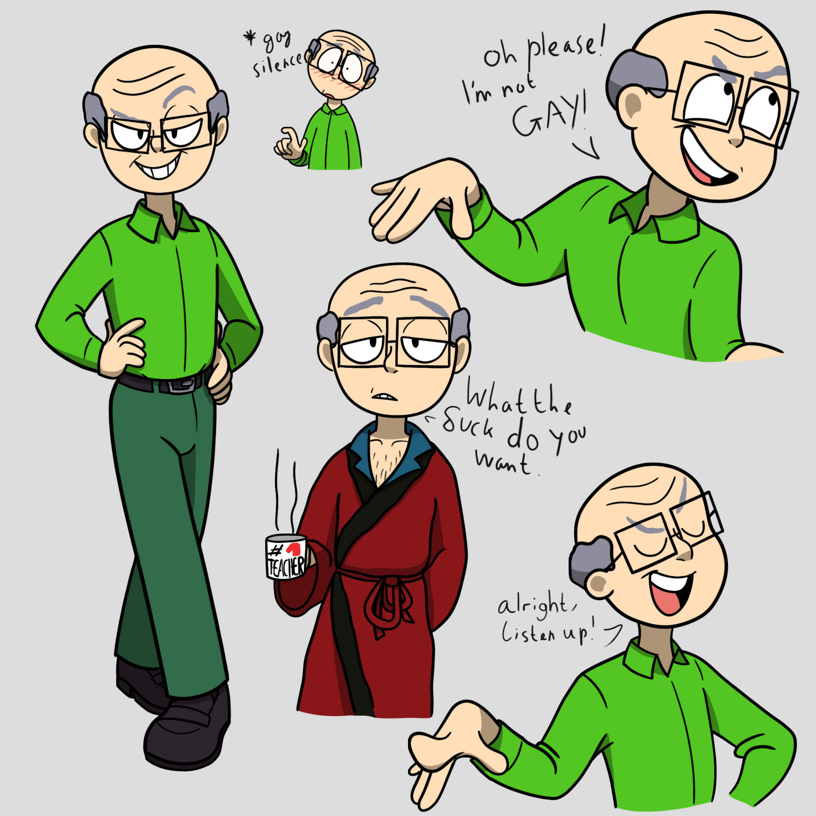 Mr Garrison (South Park) by b1azecat on DeviantArt