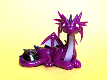 Amethyst Purple Gem Dragon