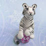 White Tiger with Dice