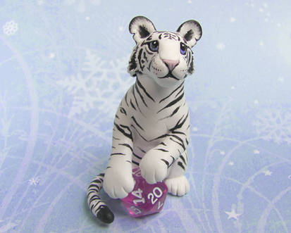 White Tiger with Dice