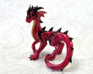 Red Standing Dragon