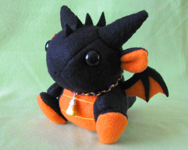 Halloween Dragon Plushie 1