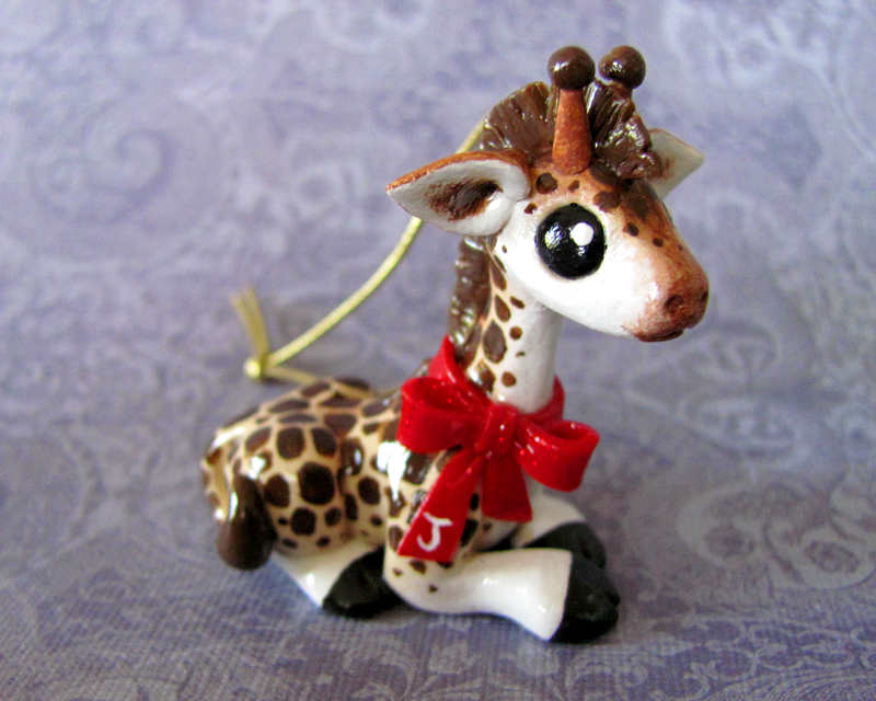 Giraffe Christmas Ornament
