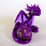 Lovely Purple Dice Dragon