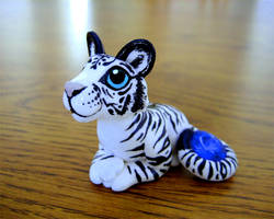 White Tiger with Sapphire