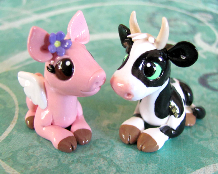 Cow and Piggy In Love