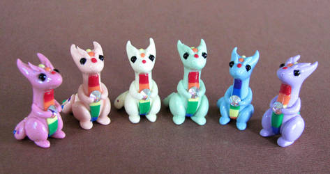 Rainbow Dragon Minis