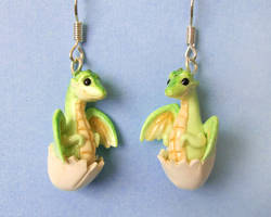 Baby Dragon Earrings