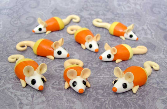 Candycorn Rat Magnets