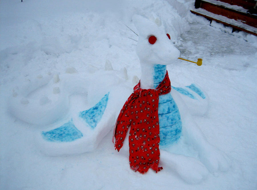 Real Snow Dragon