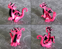 Pink and Black Dragon