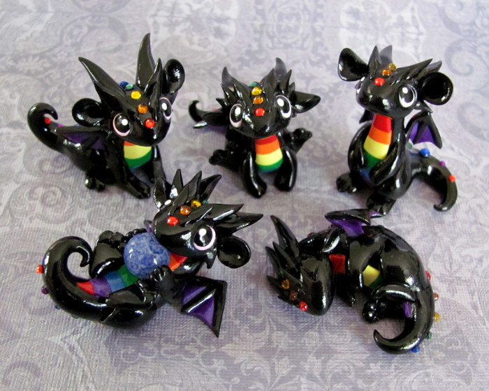 More Baby Rainbow Dragons