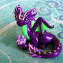 Purple Mini Dice Dragon