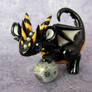 Black and Gold Baby Dragon