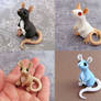 Four little ratties