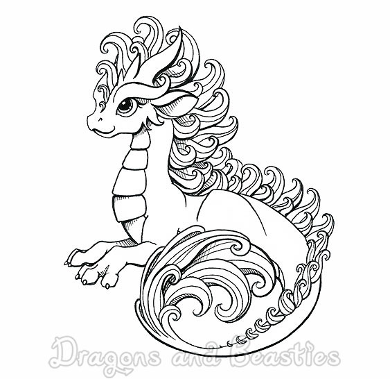 Inktober: Curly by DragonsAndBeasties