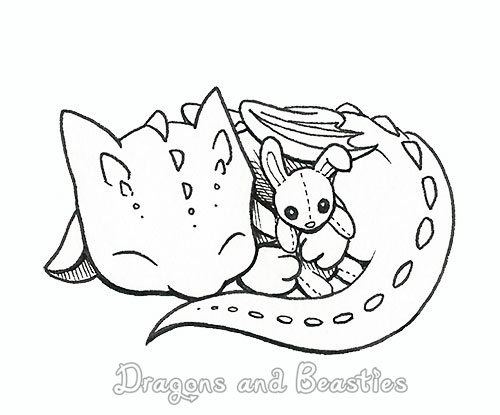 Inktober: Baby by DragonsAndBeasties