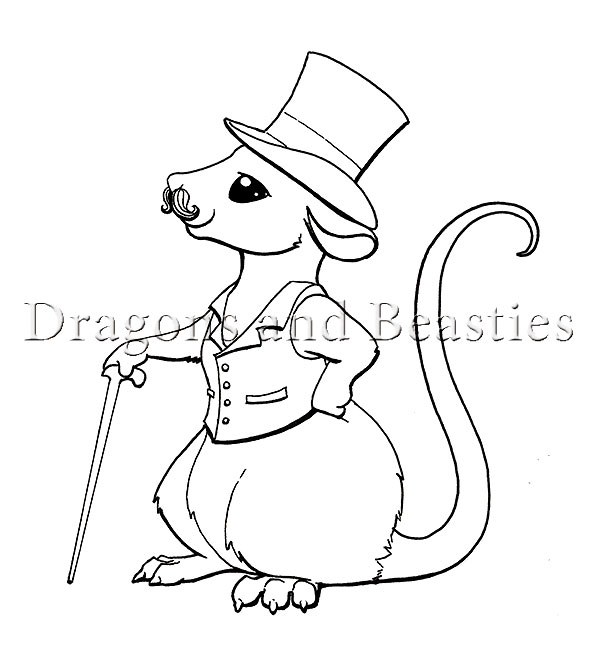Inktober: Hat by DragonsAndBeasties