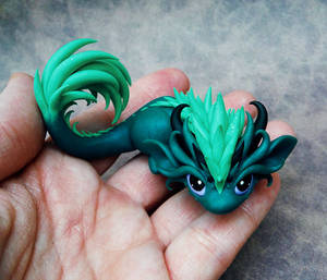 Feisty Little Dragon by DragonsAndBeasties