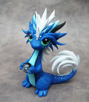 Blue Oriental Dragon by DragonsAndBeasties Blue Oriental Dragon by DragonsAndBeasties
