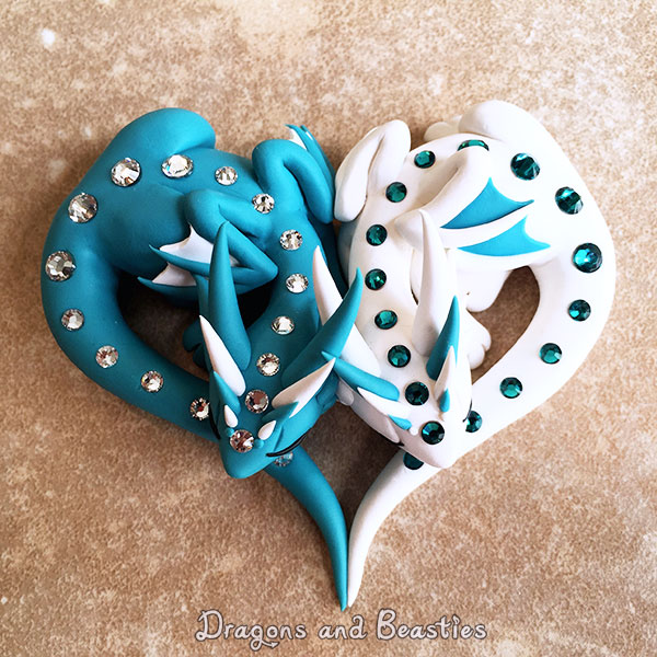 Heart Dragons by DragonsAndBeasties