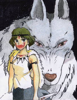 Fanart Mononoke Hime