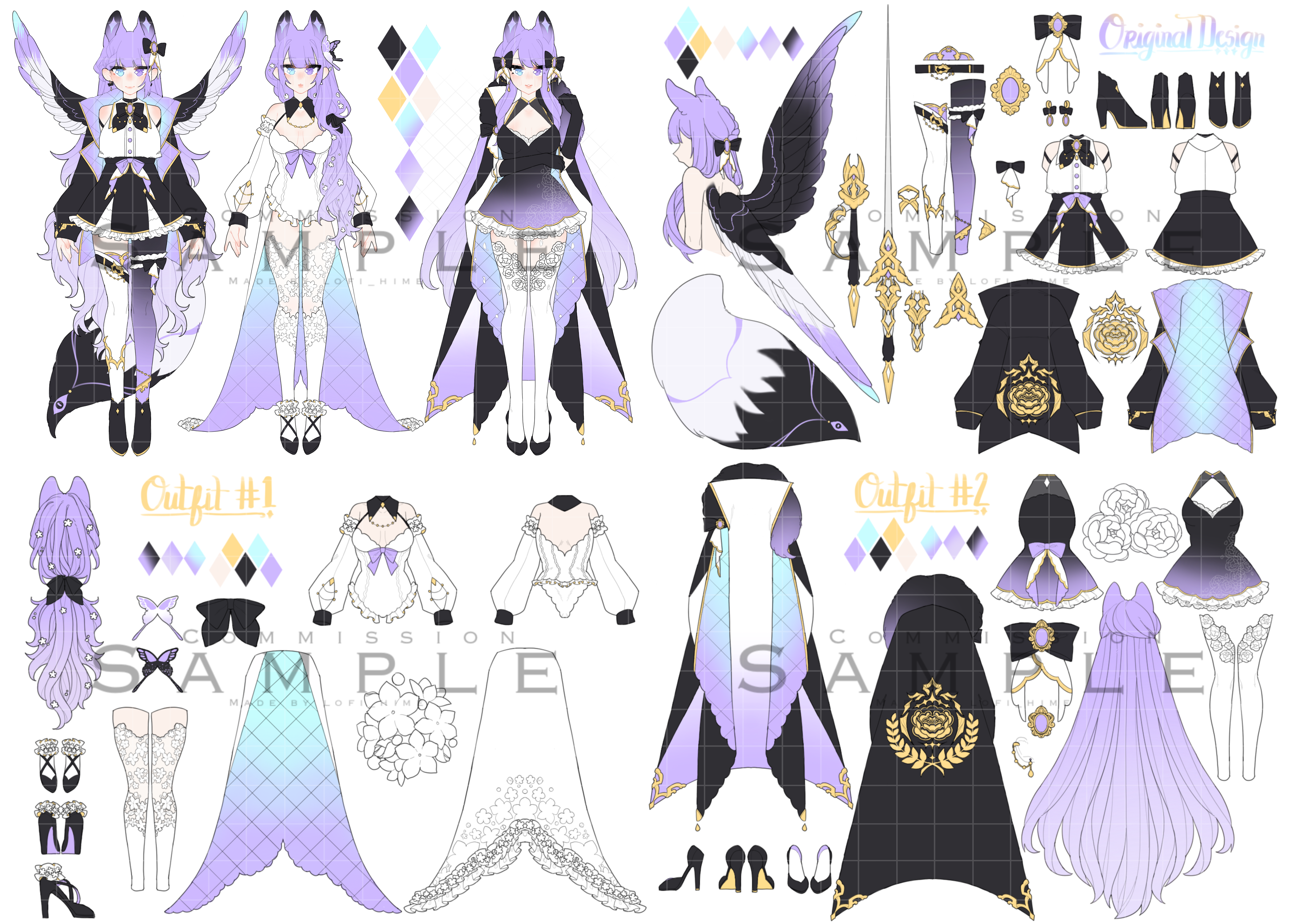 advance reference sheet (customized)