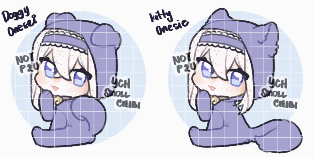 closed| animal onesie ych (set price)