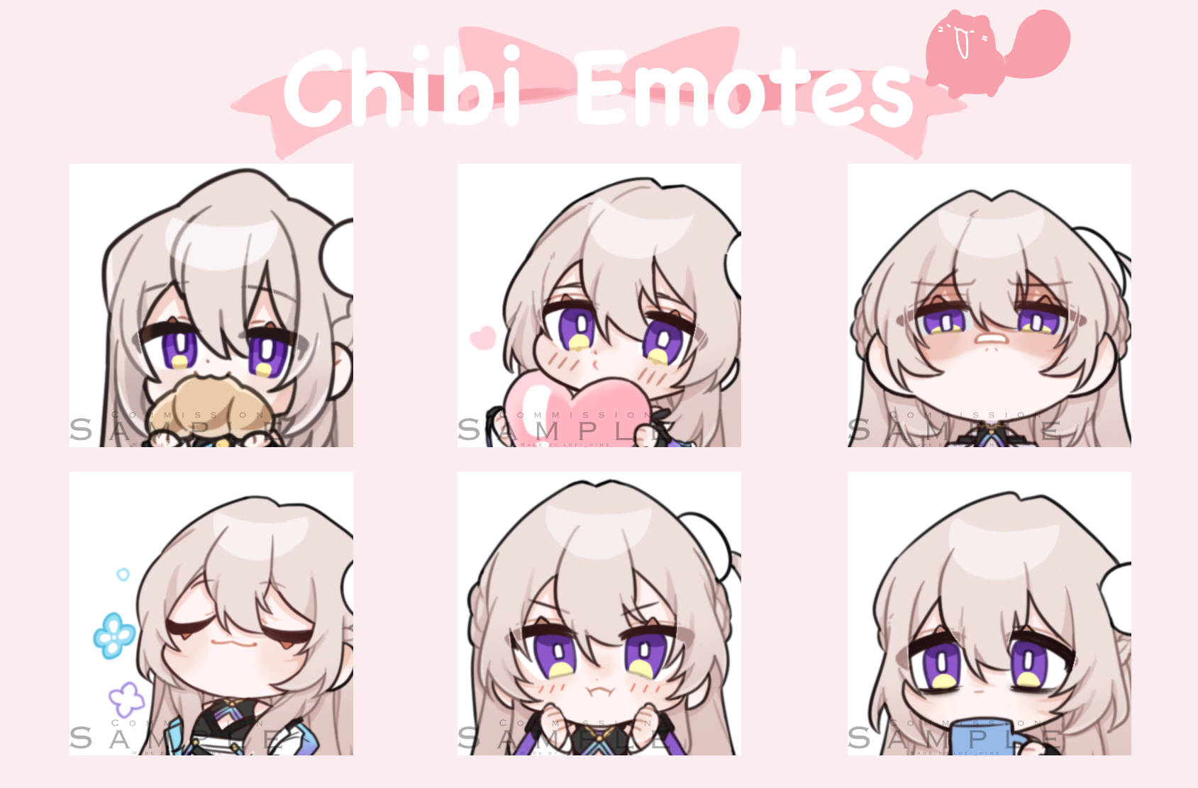 Chibi Emotes Reference chibi emote by LofiHime on DeviantArt