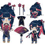 chibi reference sheet