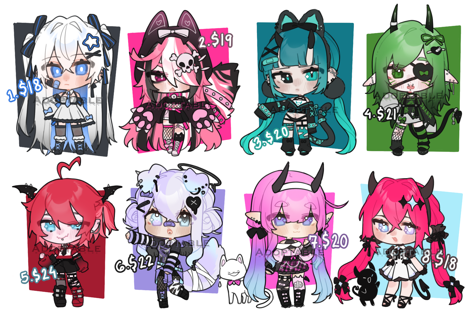 Closed | adoptable batch #105 (set price)