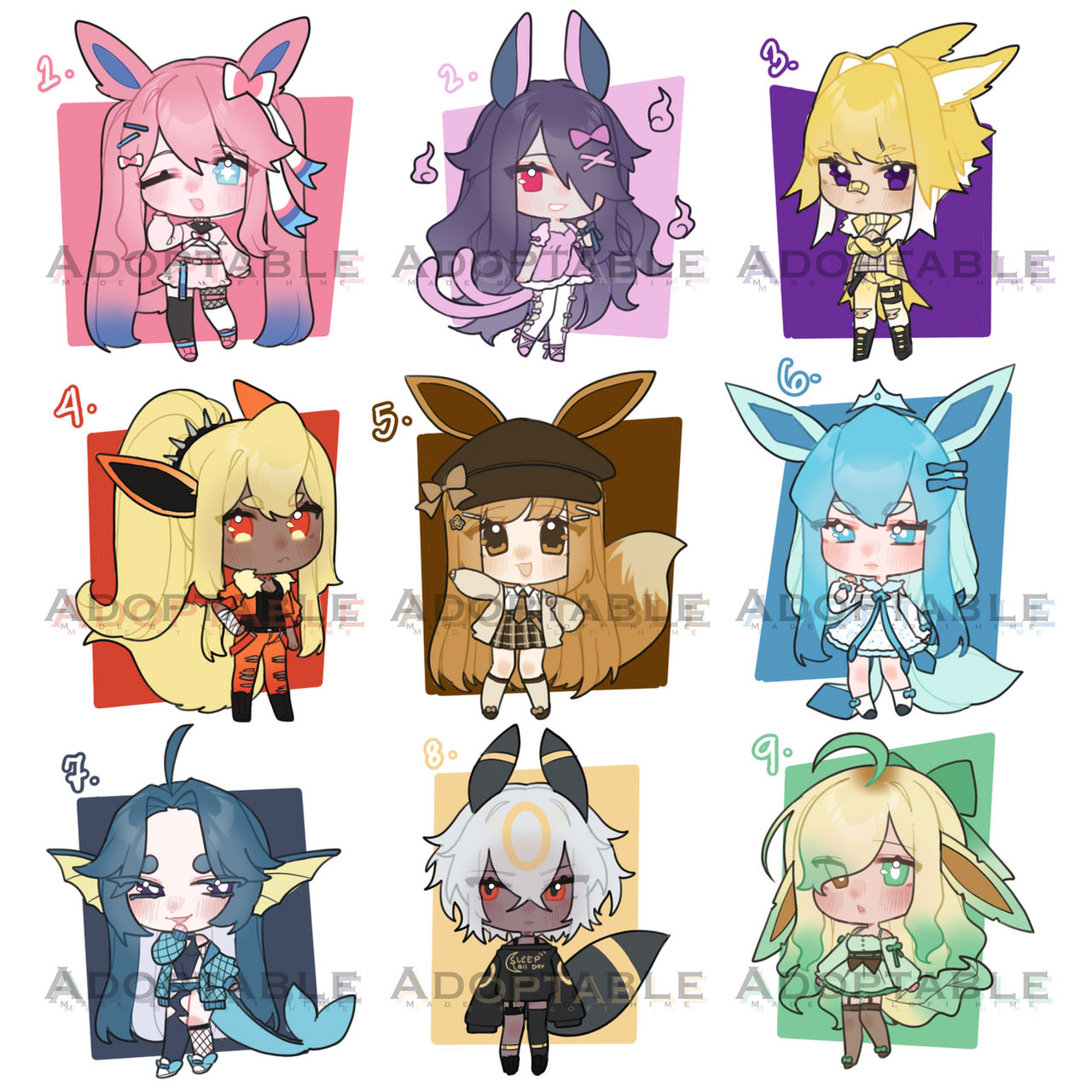 closed| adoptable batch #121 (set price)