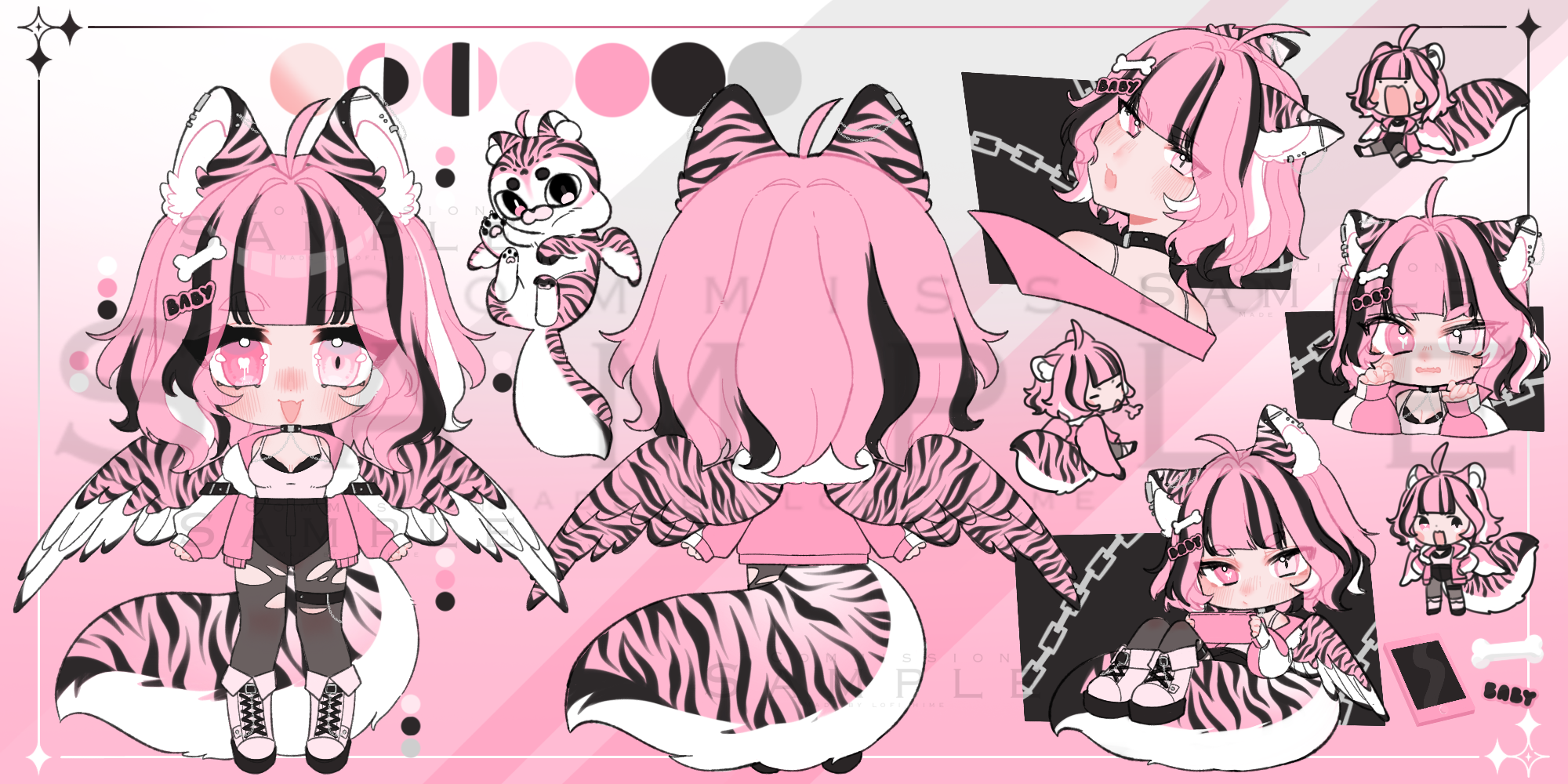 chibi reference sheet
